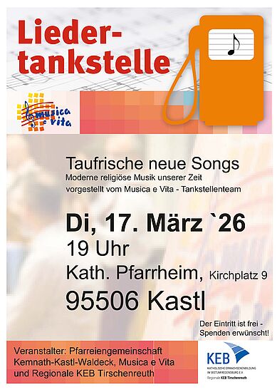 Lieder-Tankstelle - Taufrische neue Songs